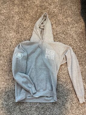 Barstool sports Gray Pullover Hoodie Sweatshirt